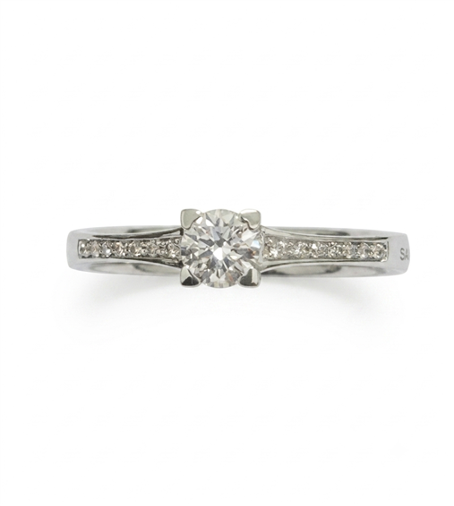Anillo Salvini Mujer in Oro blanco Diamante 0.30 Ct 81114455 - 81114455